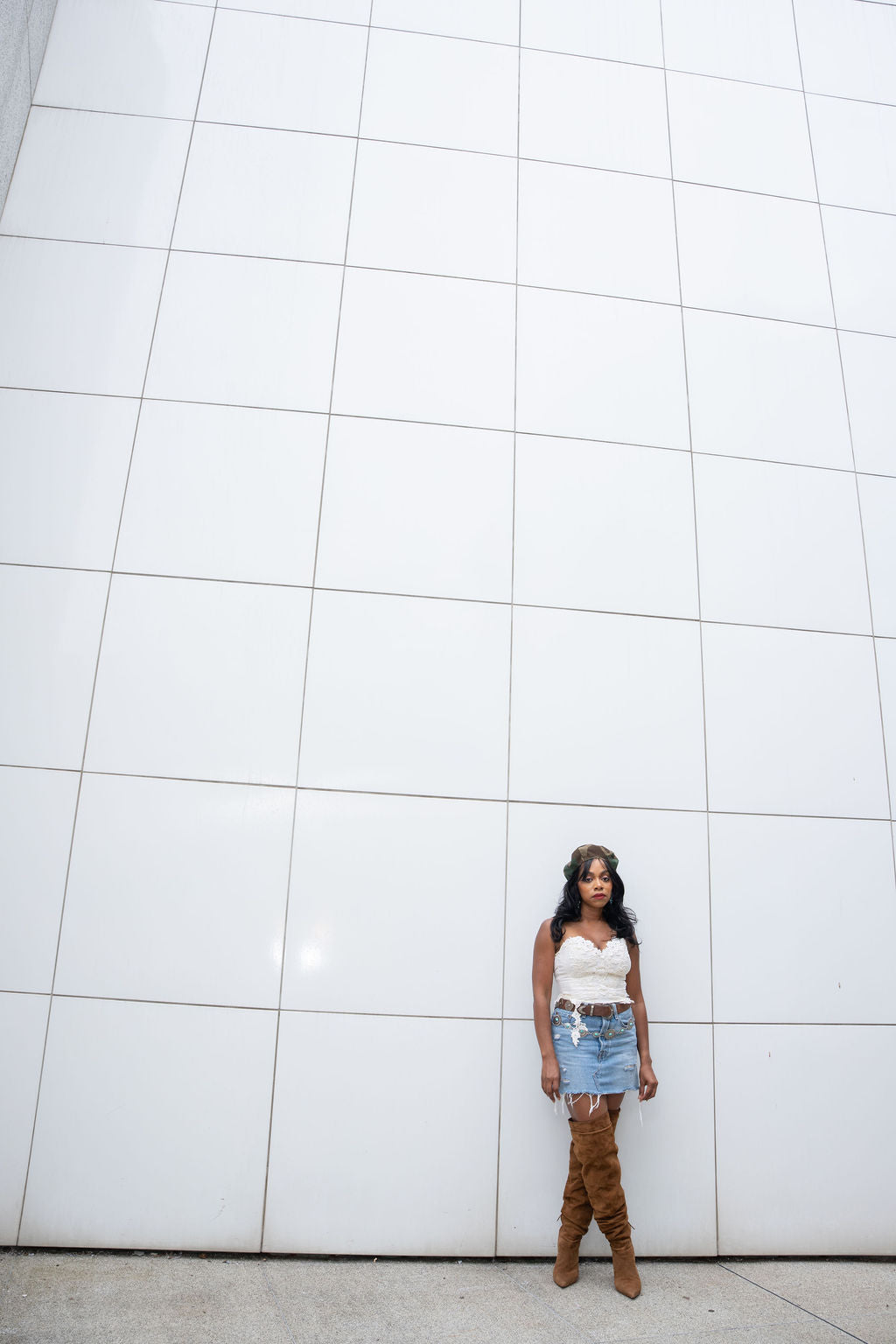 🪡 King + Lola Upcycled Fabric DIY Beret Kit