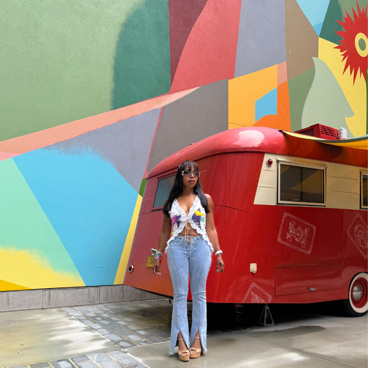 Laced & Loaded – Upcycled 90s Taco Bell T-Shirt