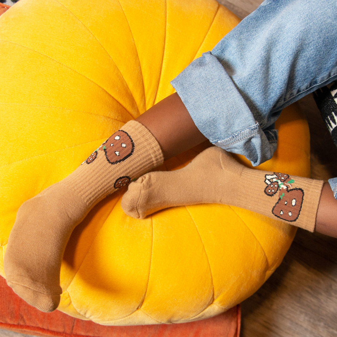 custom mushroom socks