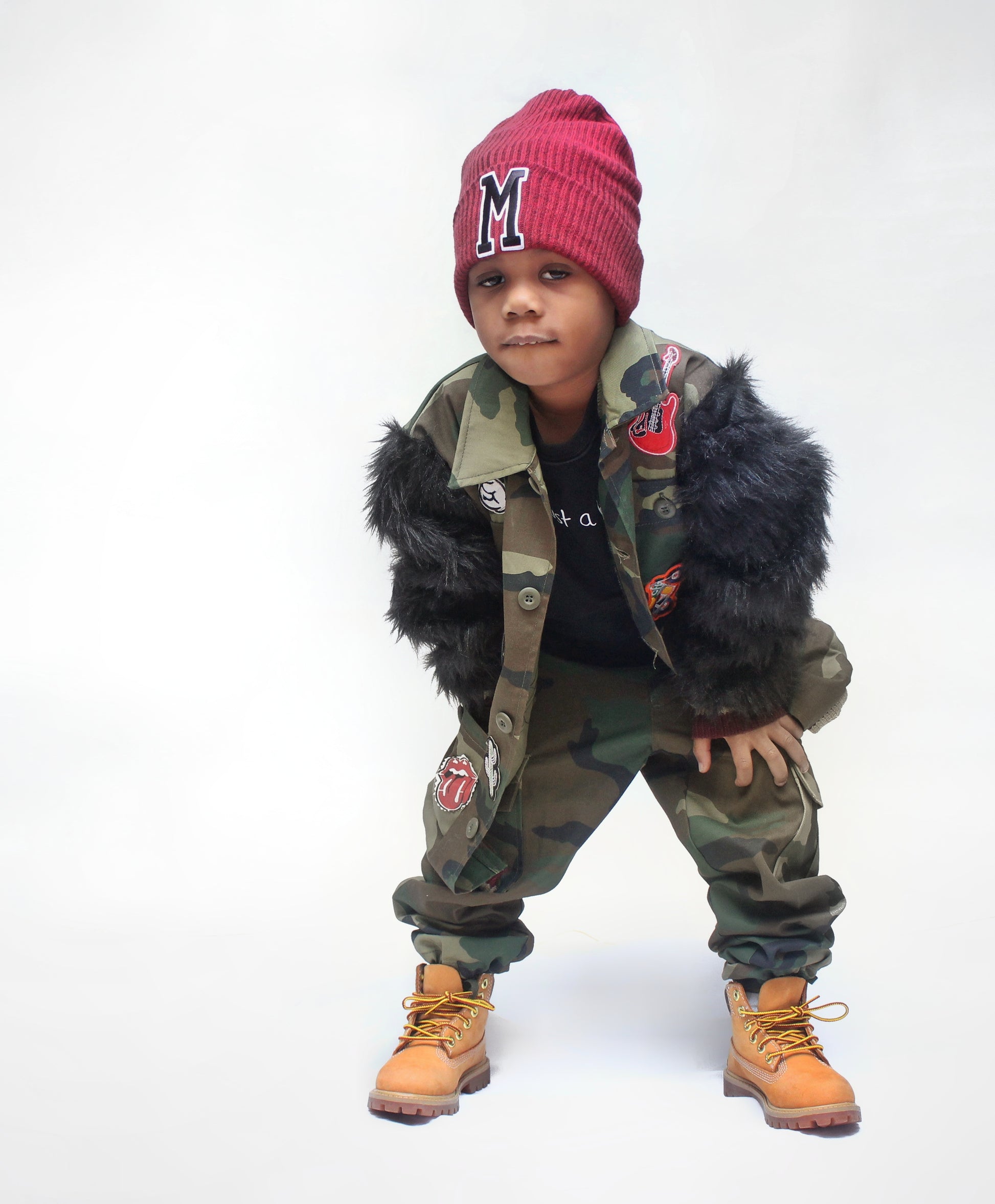 Camouflage army fatigue pants - KingandLola