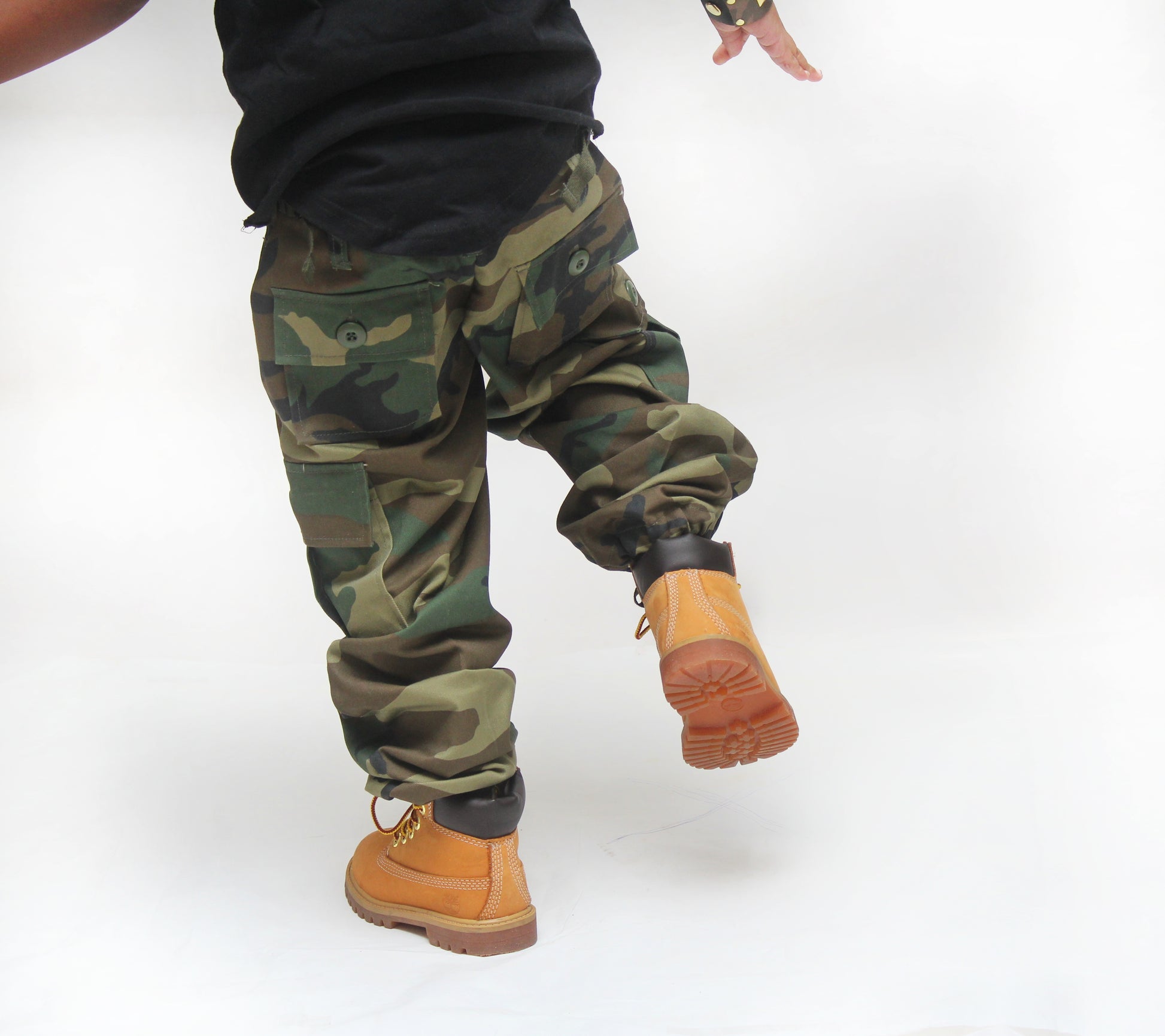 Camouflage army fatigue pants - KingandLola