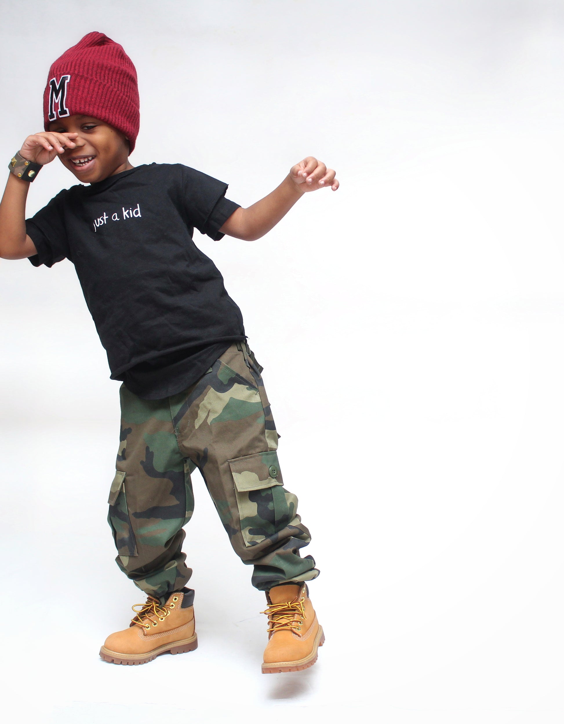 Camouflage army fatigue pants - KingandLola