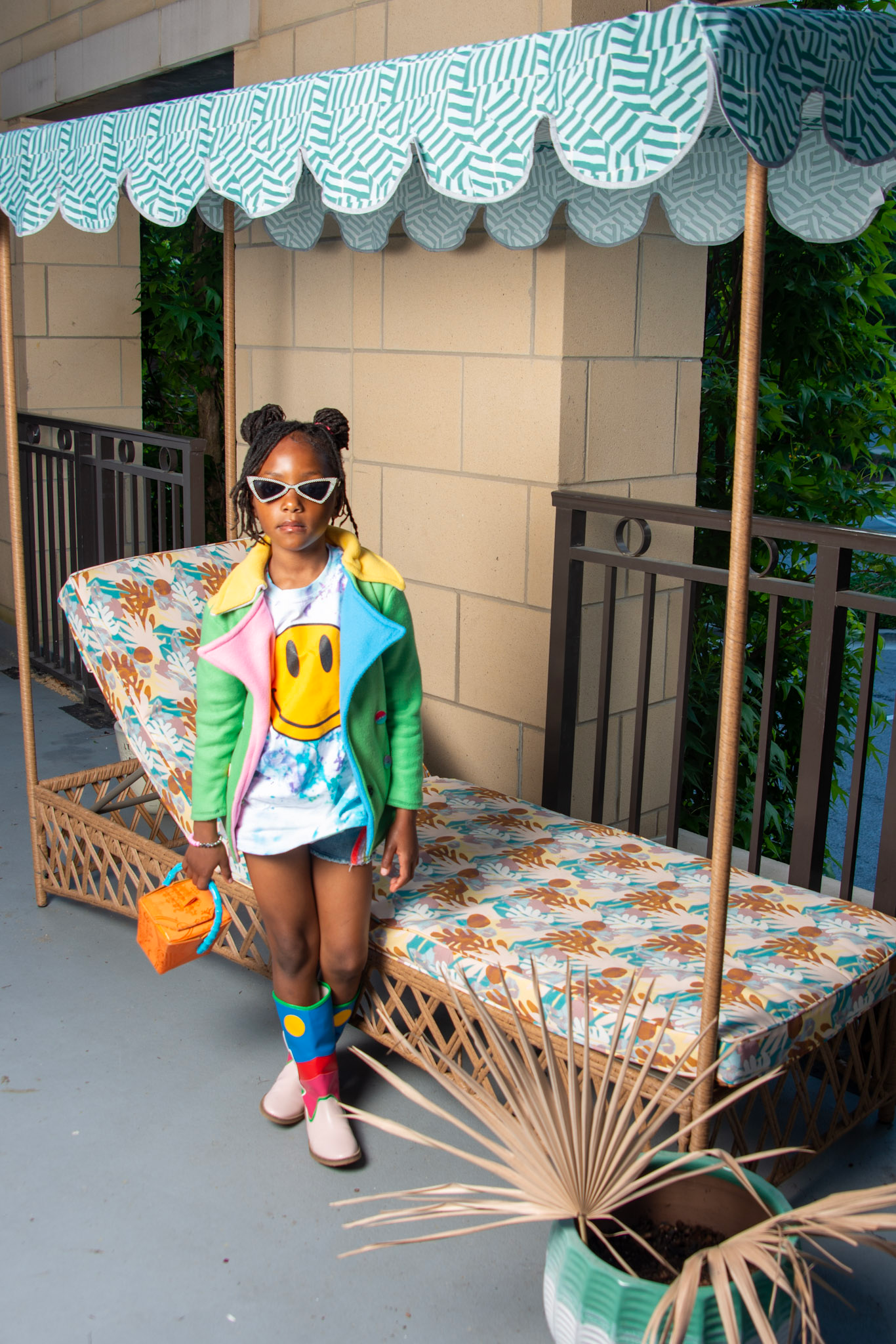 All Smiles - Tye- Dyed King and Lola T-Shirt