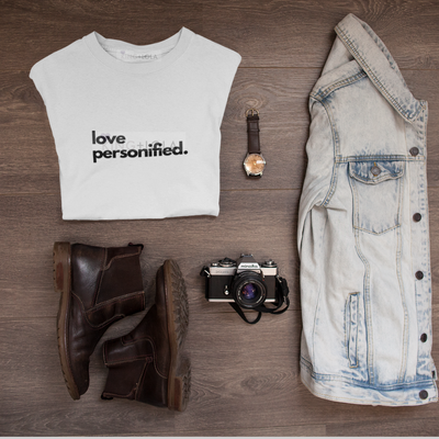 Short Sleeve T-Shirt Tank - Love Personified - Unisex T-shirt - KingandLola