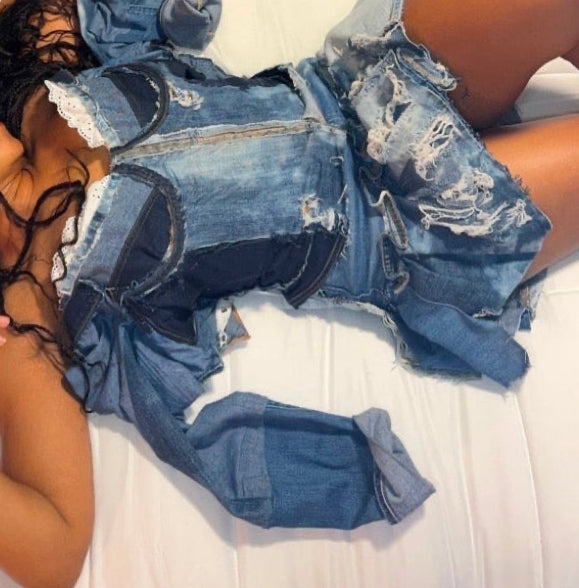 Blue Rebel Corset