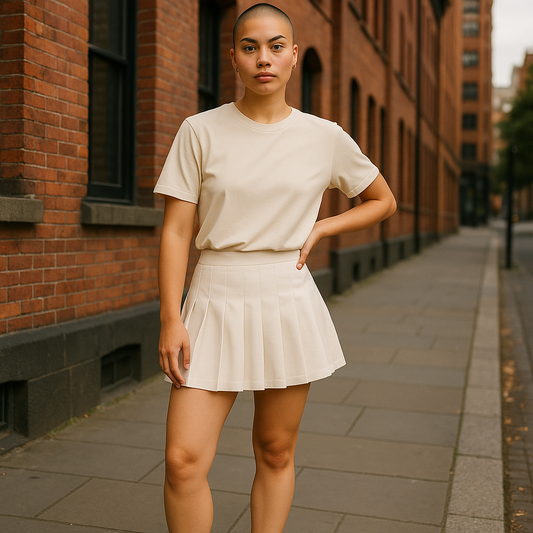 Court Classic – Retro Pleated Tennis Skirt