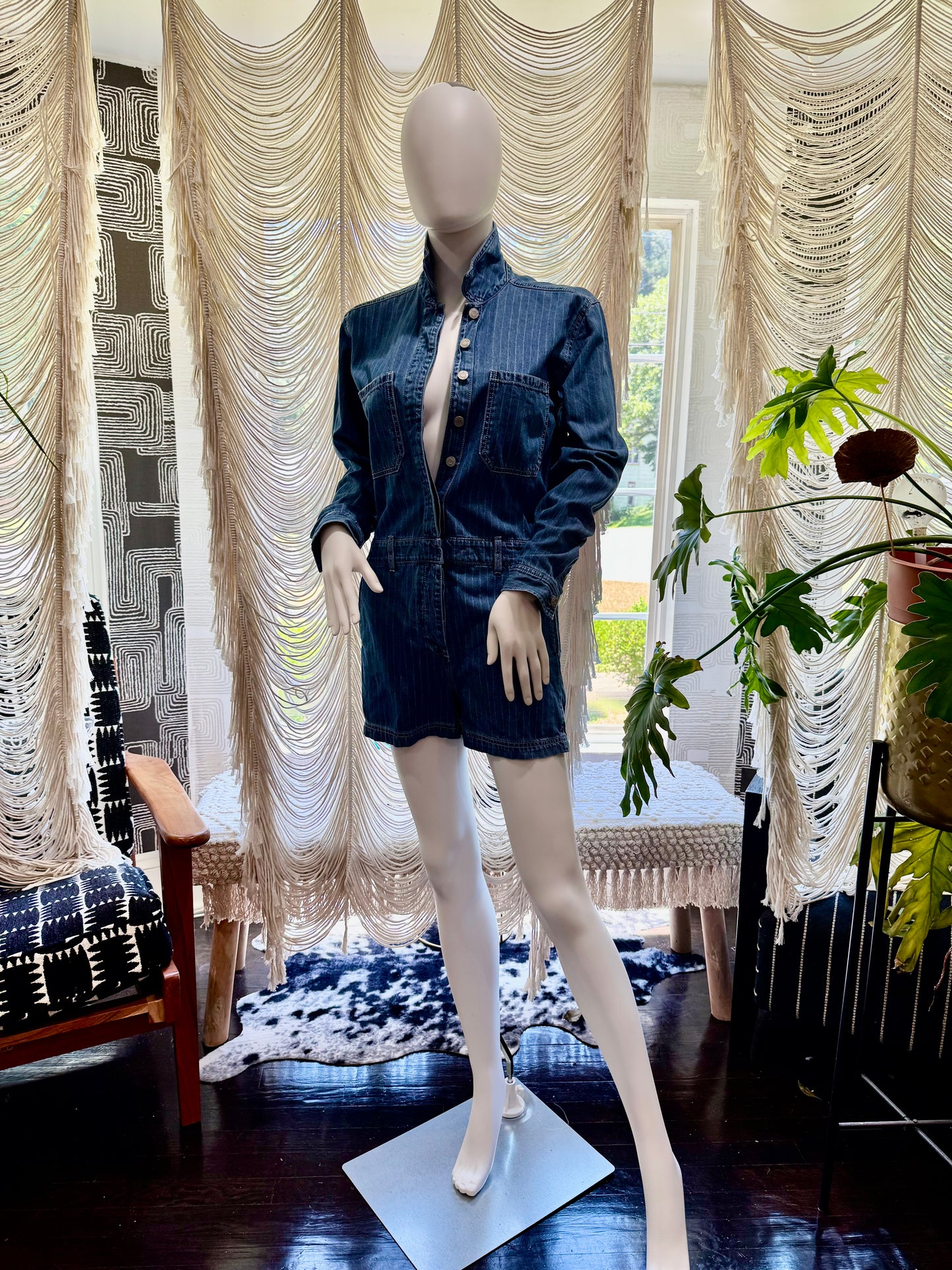 Burning Blue Jumpsuit