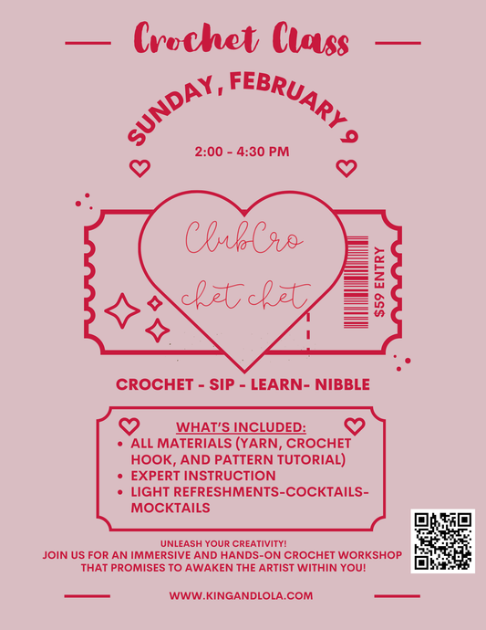 Crochet Class - February 16, 2025