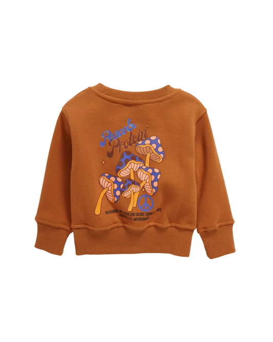 Peace and Protein  Sweatshirt by King and Lola