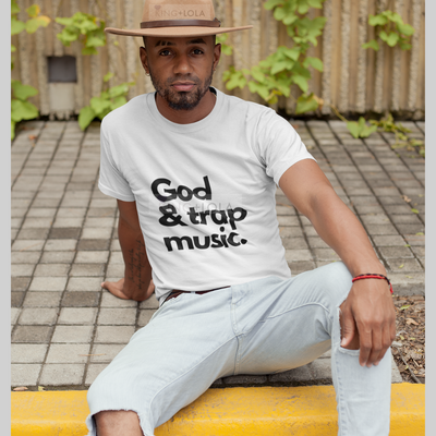 Short Sleeve T-Shirt Tank - God & Trap Music - Unisex T-shirt - KingandLola