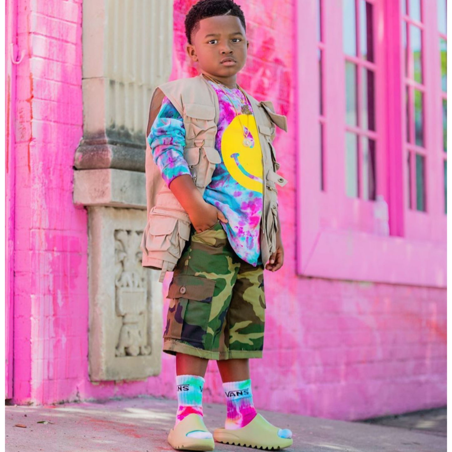 Camouflage army shorts - KingandLola